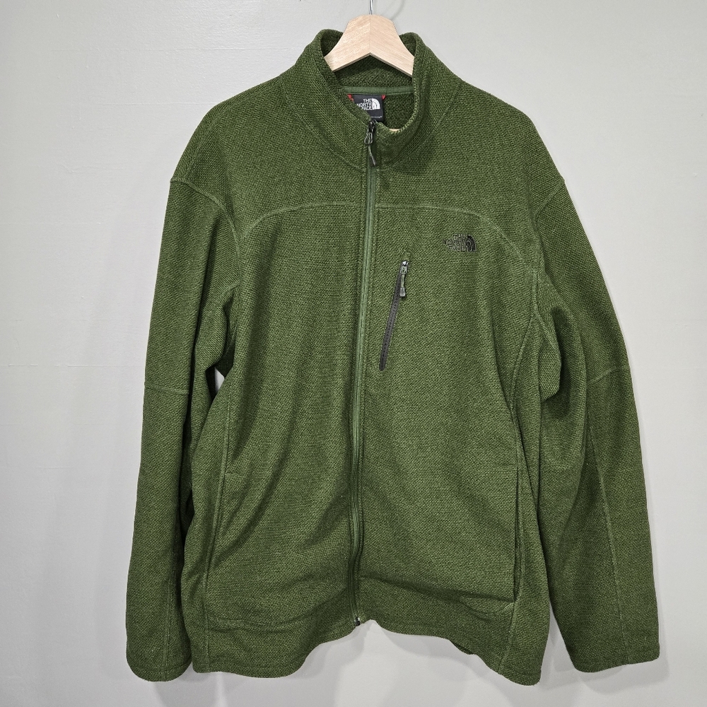 The North Face Men's Green Fleece Sweater
